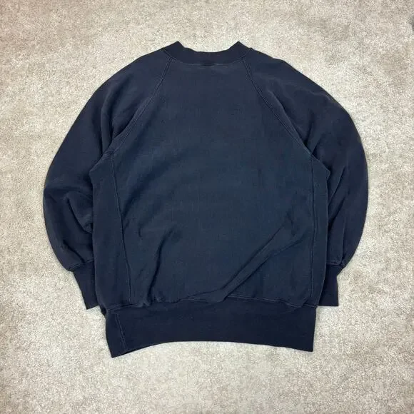 Vintage 90s Champion Reverse Weave Crew Side Pockets Sweatshirt Men's XL